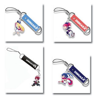 Disgaea and Disgaea 2 Cellphone Straps!