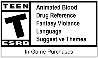 ESRB: Teen