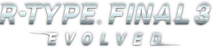 R-type final 3 evolved logo